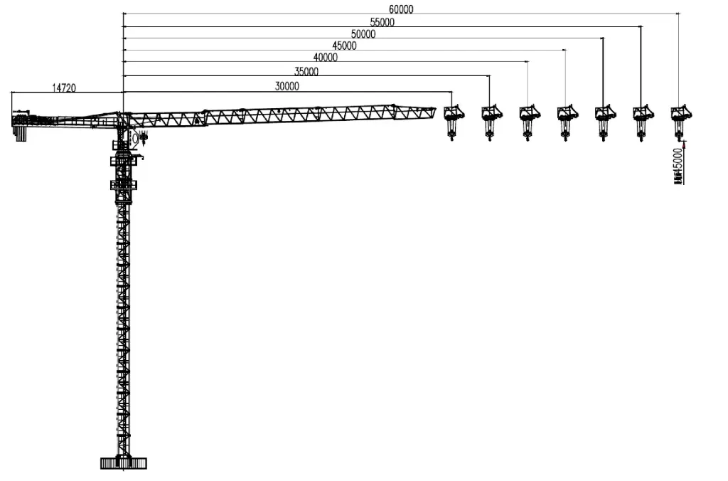 Grúa XCMG XGTT100CII  II
